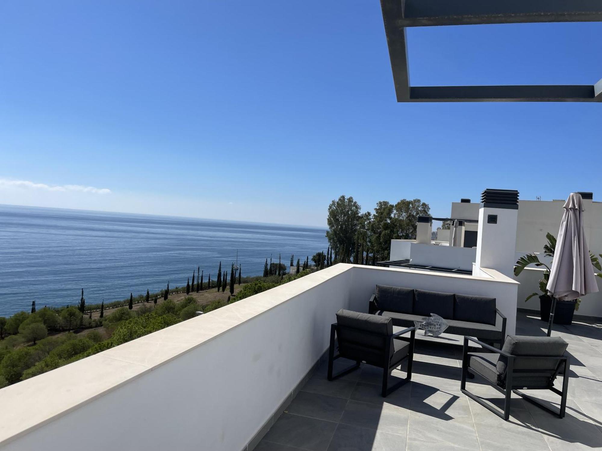Sunny Penthouse Beach Apartment With Panoramic Views Almuñécar Екстериор снимка